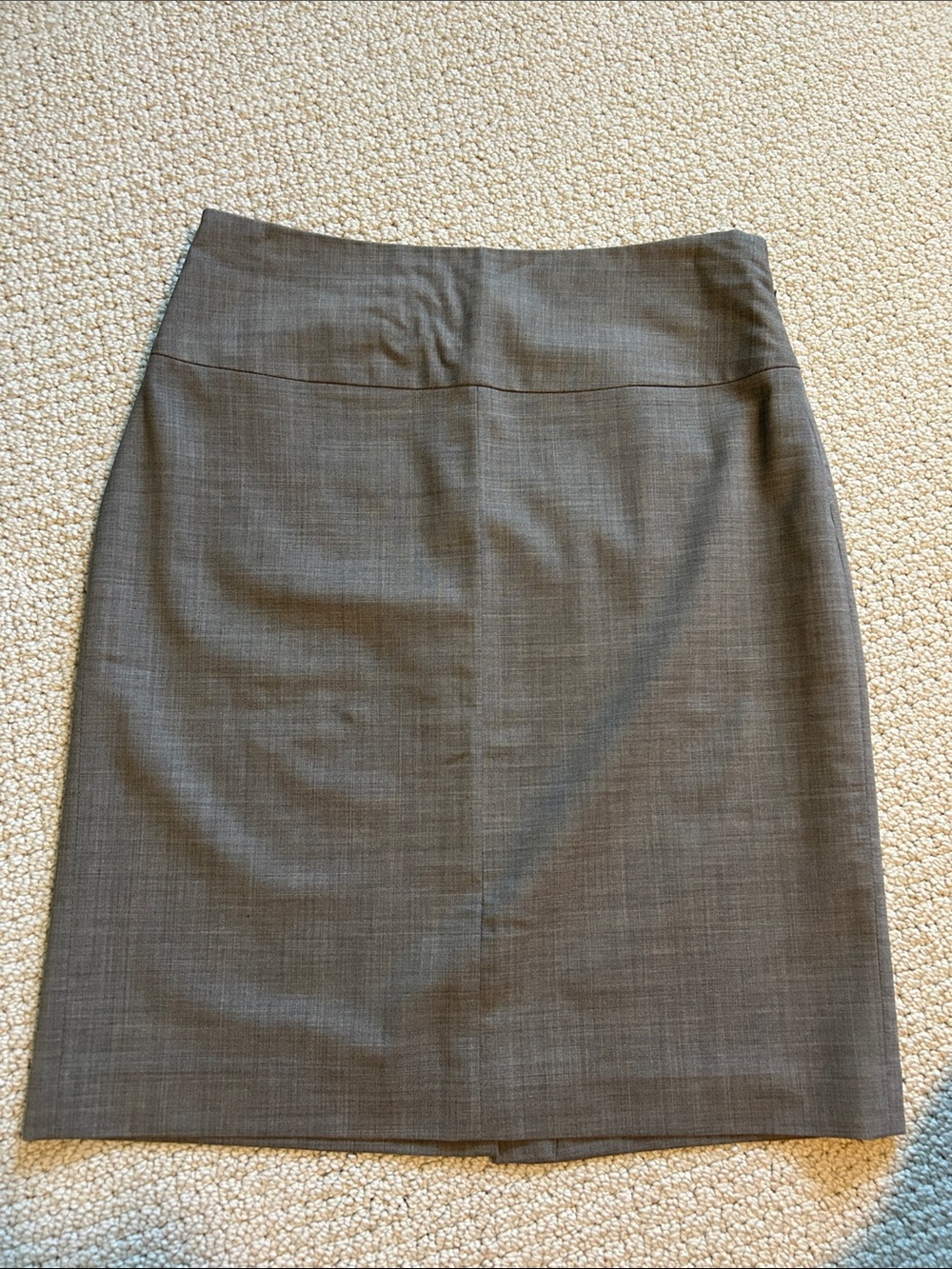 Banana Republic Gray Tailored Pencil Skirt